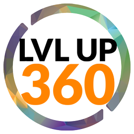 Level Up 360 Marketing Logo